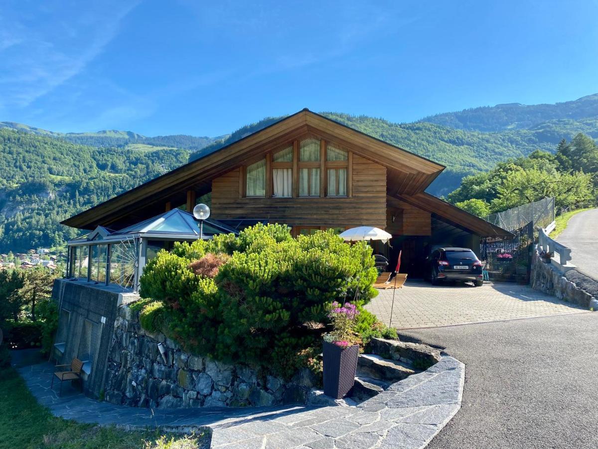 Appartement Aareschlucht- Grandiose Aussicht Fuer 2-6 Pers. Meiringen Buitenkant foto