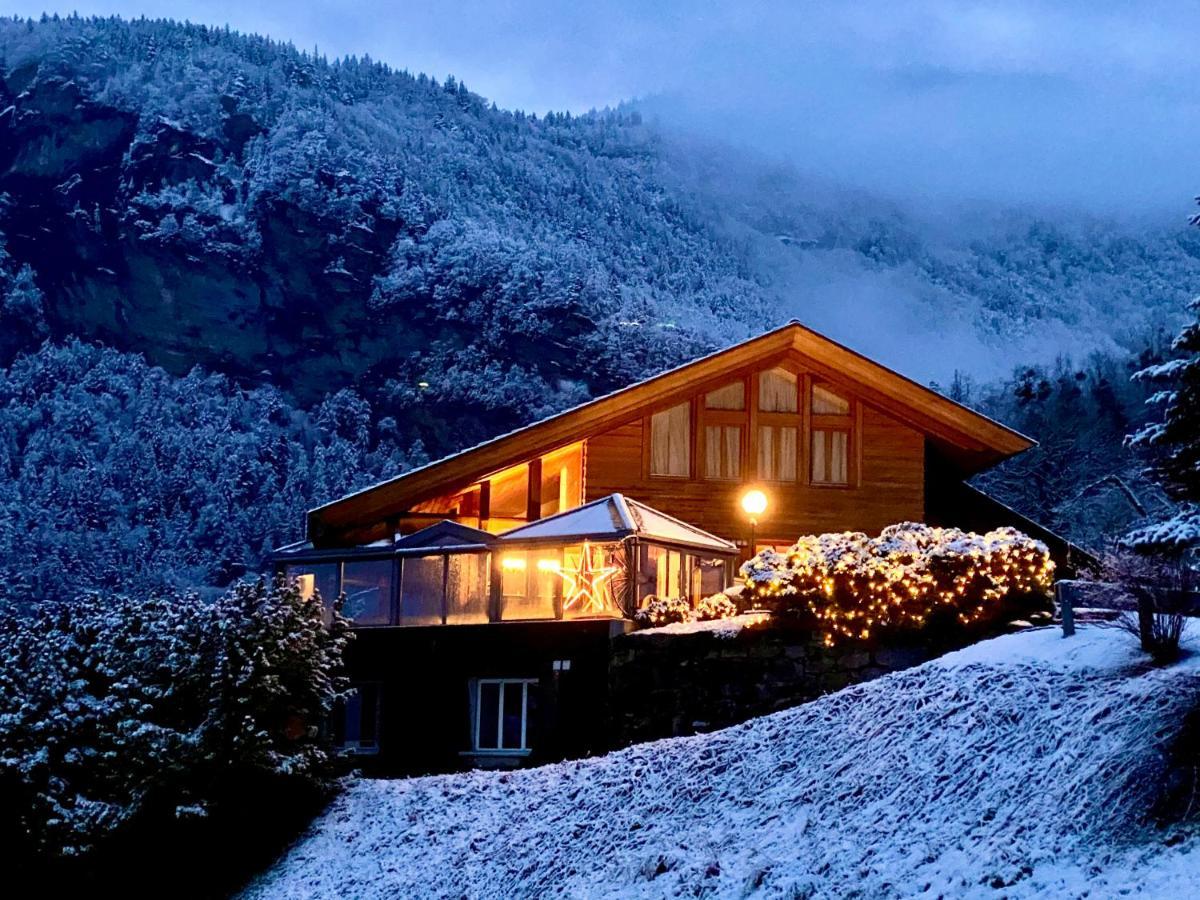Appartement Aareschlucht- Grandiose Aussicht Fuer 2-6 Pers. Meiringen Buitenkant foto