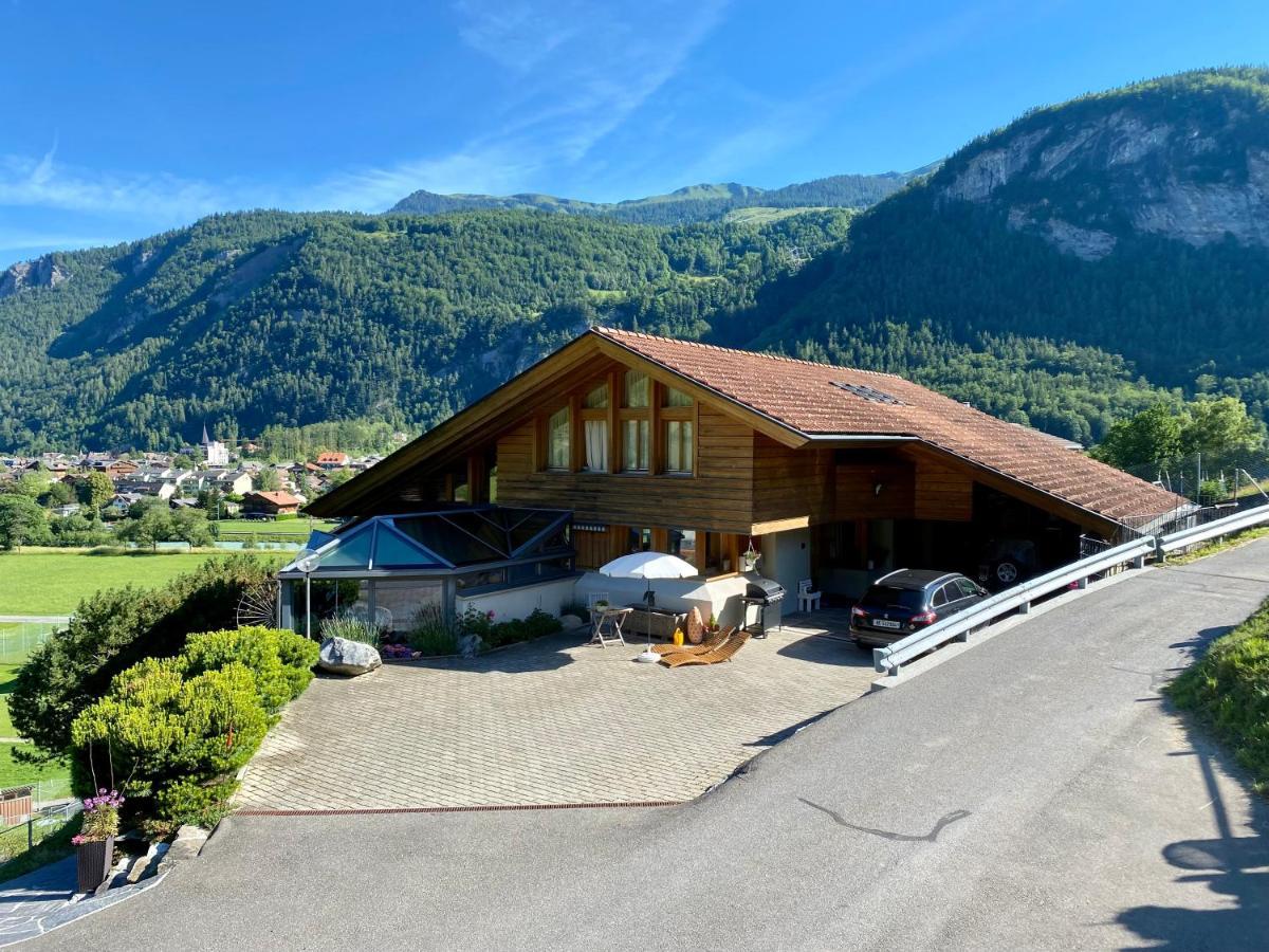 Appartement Aareschlucht- Grandiose Aussicht Fuer 2-6 Pers. Meiringen Buitenkant foto