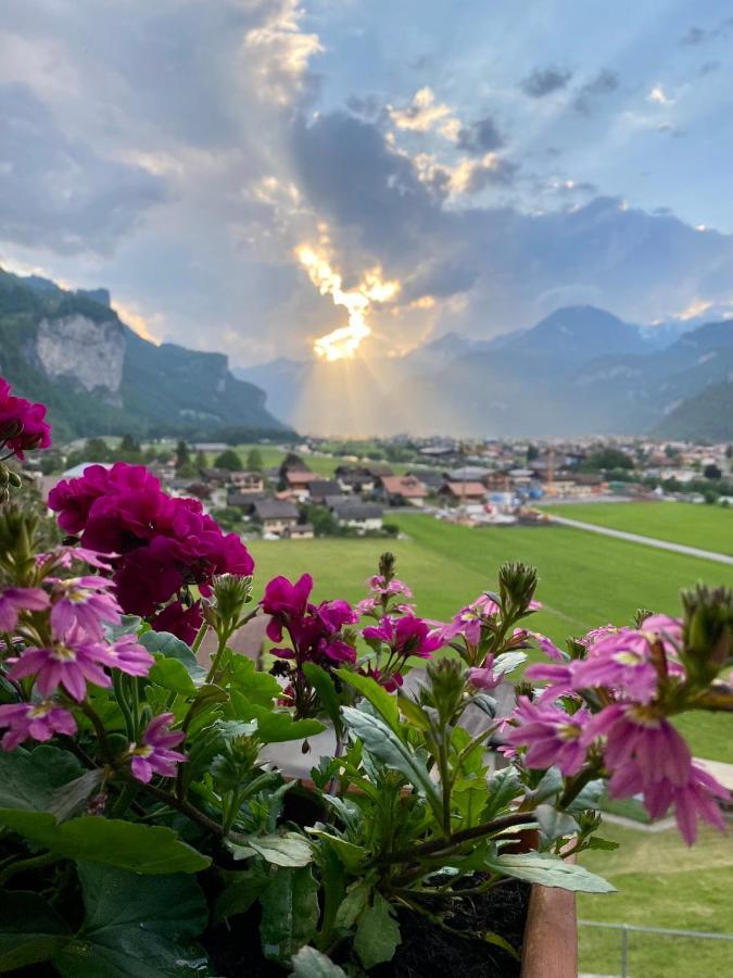Appartement Aareschlucht- Grandiose Aussicht Fuer 2-6 Pers. Meiringen Buitenkant foto